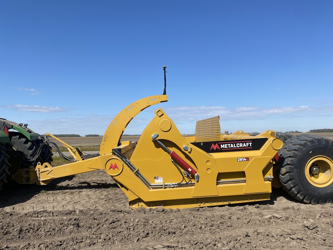 Construction equipment control install by Dirt Pan Depot in Poinsett County