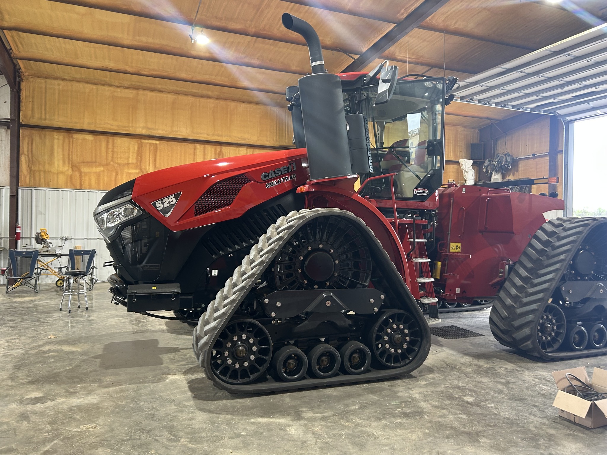 Tractor GPS autosteer system installed for farm work in Poinsett County, AR