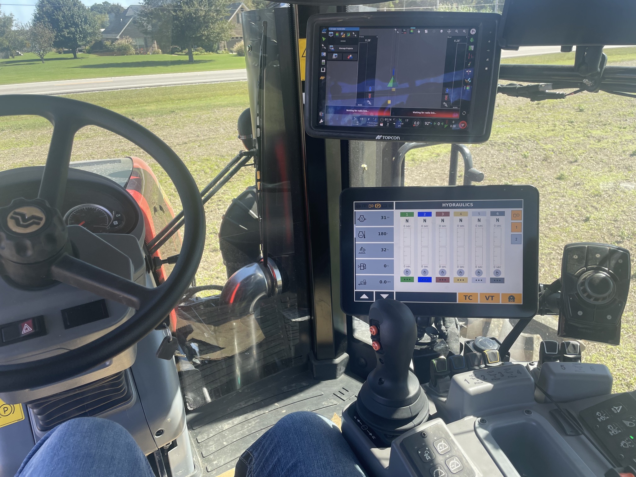 Precision positioning systems at work for Dirt Pan Depot customers