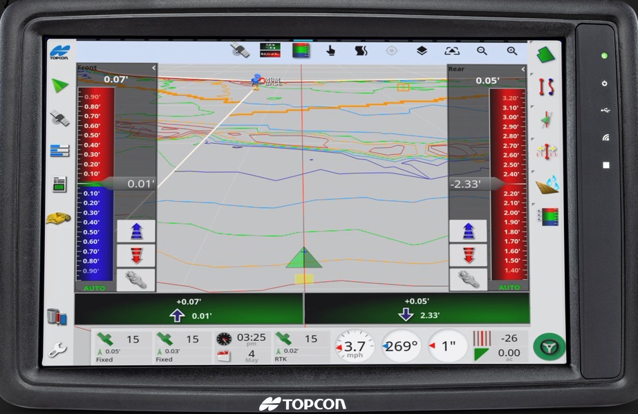 Industrial equipment control and GPS systems at Dirt Pan Depot