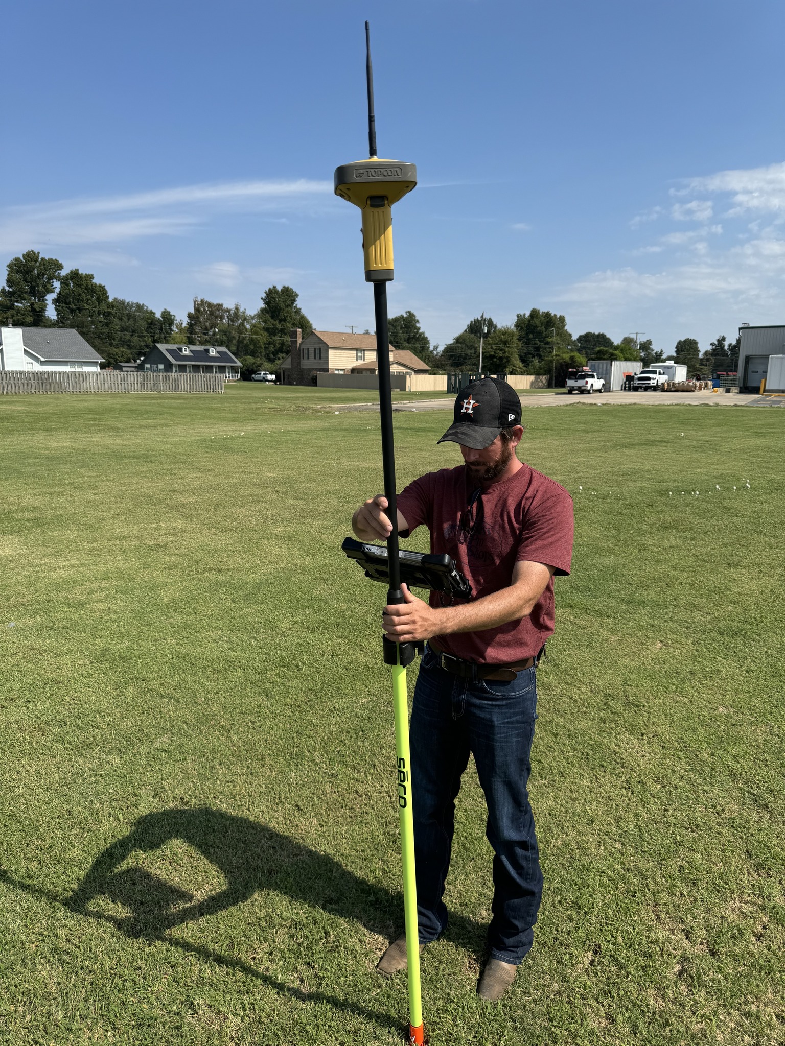 Topcon autosteering and land leveling technology in Marked Tree, AR