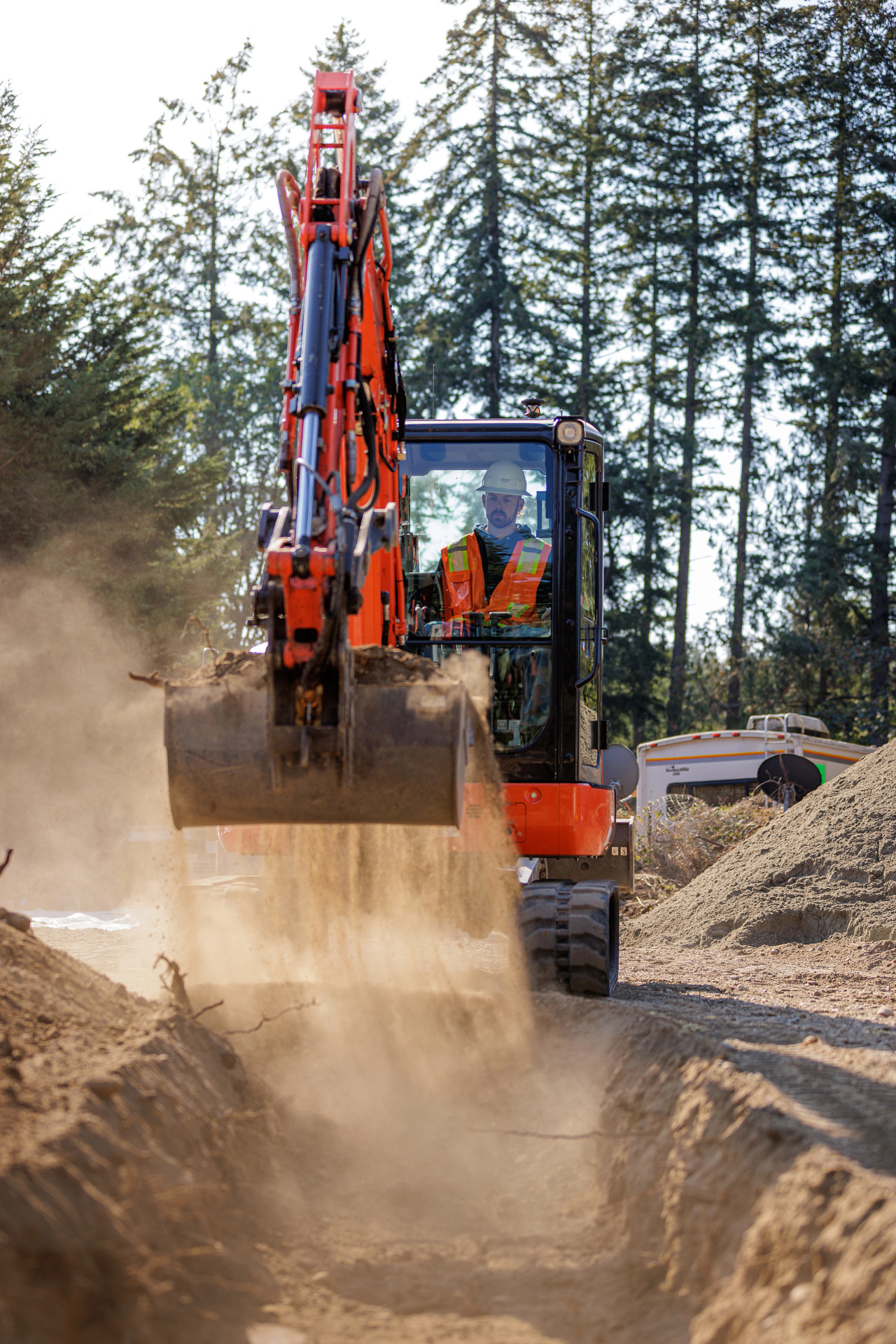 Topcon mobile machine control services for construction GPS